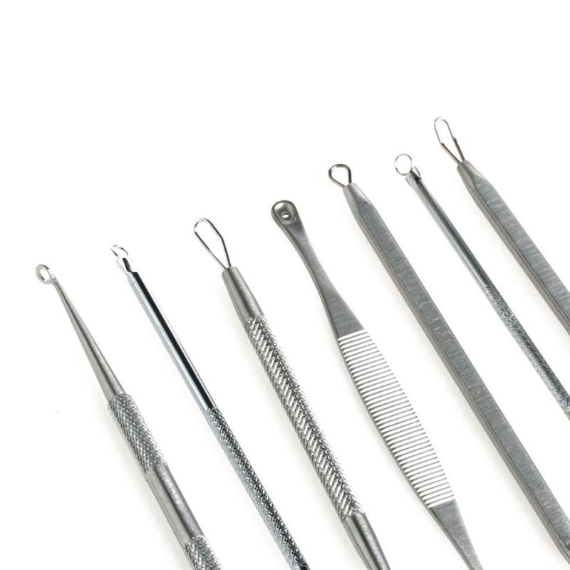 7-Piece Blackhead Remover Tool Kit for Acne & Skin Care